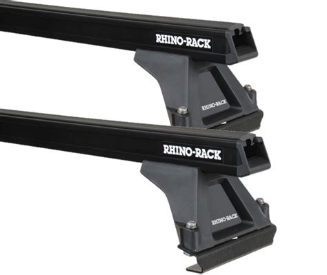 Rhino Rack Ja0817 Heavy Duty Bars Black Rltf 2 Bar System Roof Rack For