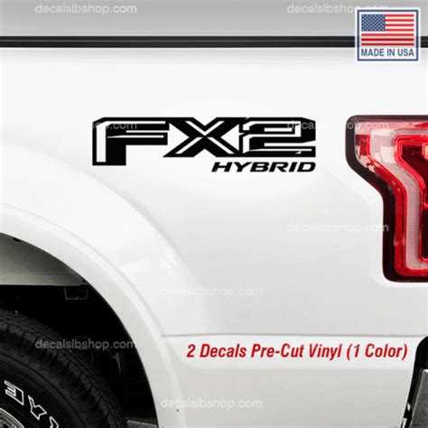 Fx2 Hybrid Decals Fits Ford F150 2015 2020 Sticker Vinyl Graphic