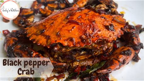 Singaporean Black Pepper Crab Jinsi Ya Kupika Kaa Wa Kukaanga