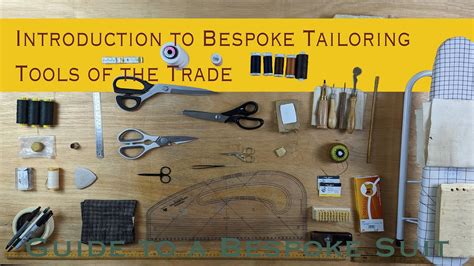 Bespoke Tailoring Equipment Breakdown Guide To A Bespoke Suit