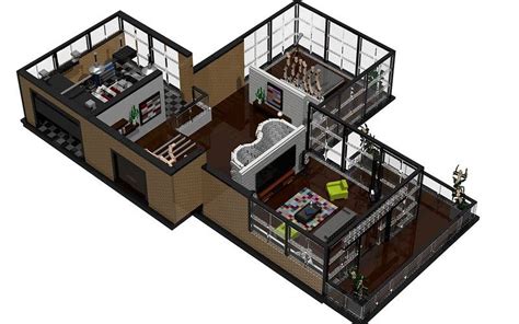 LDD Contest My Dream Home - Modern House - LEGO Town ... Lego creator 31068 modular modern home for more videos please subscribe :
