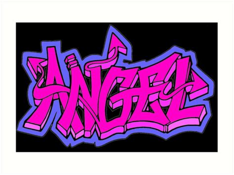Word Angel Graffiti Drawings How To Draw A Graffiti Word Step By