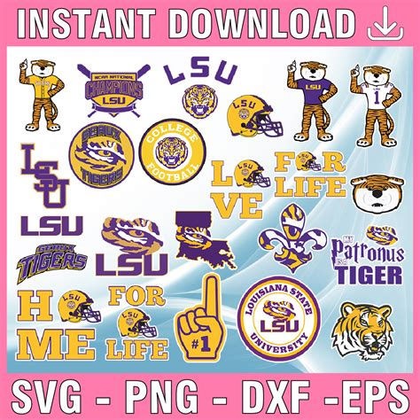 Files Lsu Tigers Svg Bundle Ncaa Teams Svg Ncaa Svg Sp Inspire