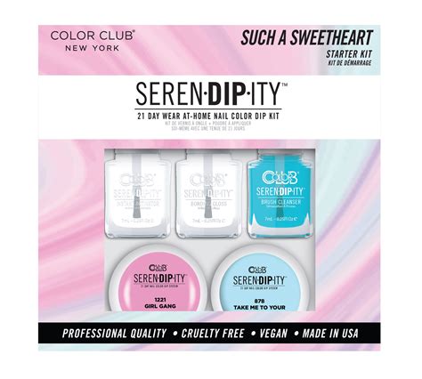 Color Clubs 21 Day At Home Dip System Starter Kit Such A Sweetheart