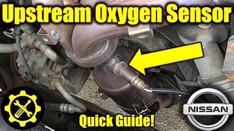 Nissan Altima Liter Upstream Oxygen O Sensor Replacement Guide Youtube