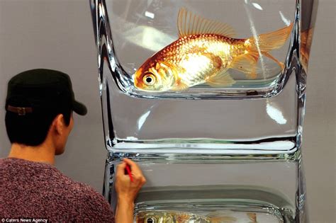 Born in seoul korea 1973. Young-sung Kim paints images that look like photos | Daily ...