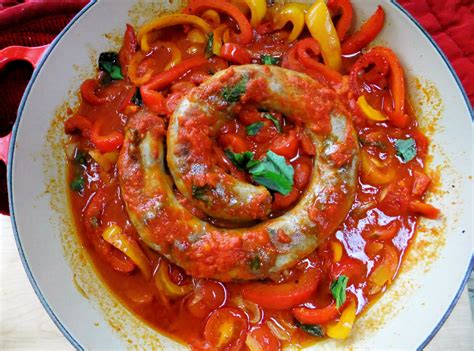 Cut peppers into 12 wedges. Mamma Agata's Sausage and Red Pepper Pasta and a Special ...