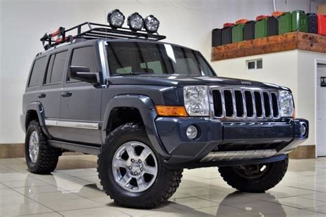 Jeep Commander Limited Quadra Drive Ii Hemi Lifted 4x4 Low Miles Fully