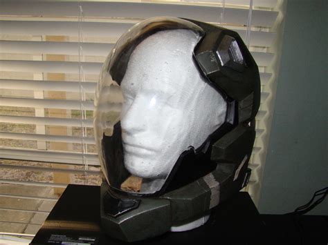 Halo Reach Pilot Helmet Front By Hyperballistik On Deviantart