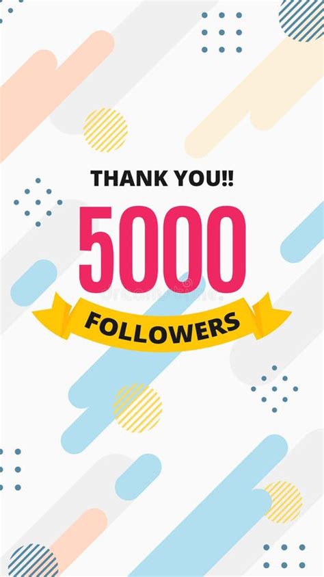 Thank You 50k Followers Story Post Background Template Design Flyer