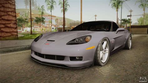 Production variants include the z06, zr1, grand sport, and 427 convertible. Chevrolet Corvette C6 Z06 pour GTA San Andreas