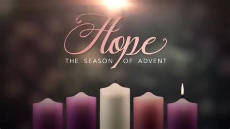 Advent Candles Hope Week 1 Life Scribe Media Sermonspice