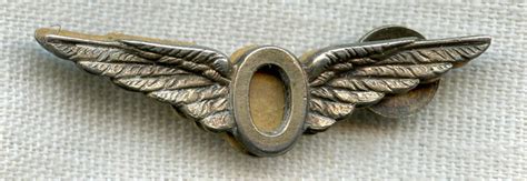 Rare Sterling Wwii Royal Canadian Air Force Rcaf Operational Wings