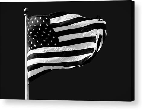 580 likes · 1 talking about this. Black And White American Flag Acrylic Print by Steven Michael