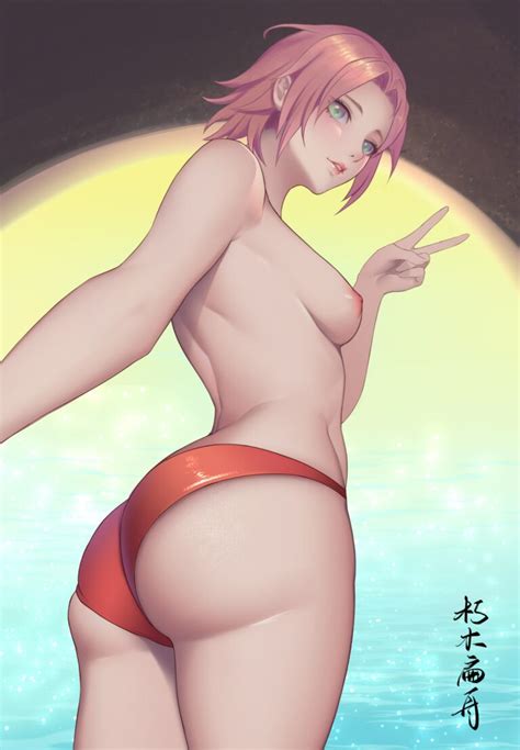 Sexy Sakura By Xiumu Bianzhou Naruto Premium Hentai