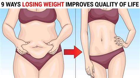 9 Ways Losing Weight Improves Quality Of Life Youtube
