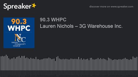 Lauren Nichols 3g Warehouse Inc Part 1 Of 2 Youtube