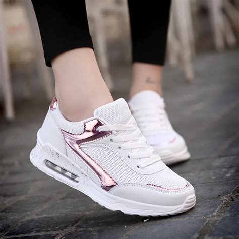 Women Sneakers Fashion Comfort Breathable Vulcanized Shoes Female
