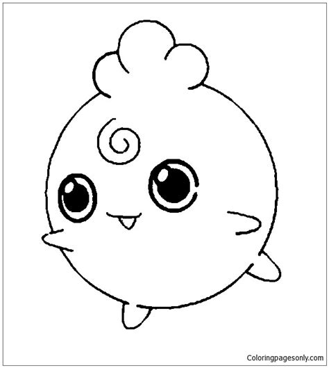 Igglybuff Coloring Pages Coloring Pages