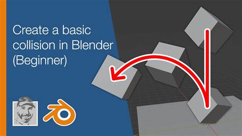 Create A Basic Collision In Blender Beginner Youtube