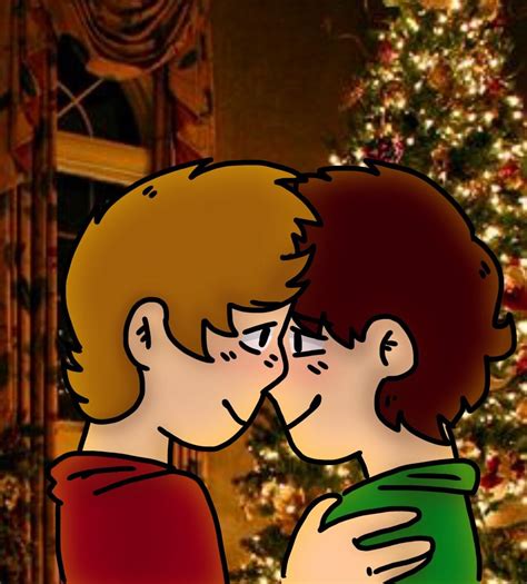 They are both a least teenagers, but edd has his bangs out of his face, and tom is done with puberty. Том и Эдд :3 // Tom x Edd :3 | Рисунки, Томи