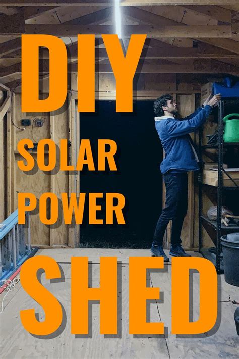 Diy 12v Solar Shed Lights 5 Steps W Videos Solar Shed Light