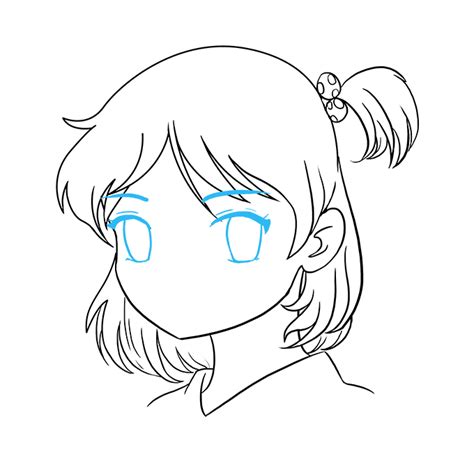 Easy To Draw Anime Face The Ball Of Motion When Drawing A Head