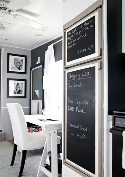 How To Use Chalkboard Pieces For Home Décor 35 Cool Ideas Digsdigs