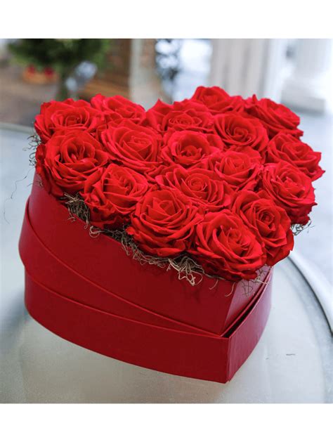 Burgeon Floral Design Red Rose Heart