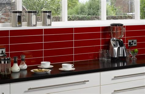 Red Tiled Kitchen Kitchen Ideas