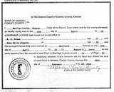 Images of Marriage License Wichita Ks