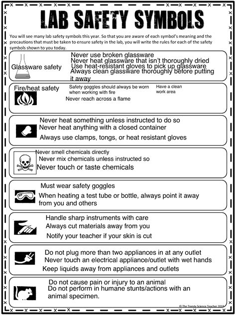 Can You Identify Important Lab Safety Symbols Lab Saf Vrogue Co