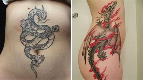 25 Best Dragon Tattoos For Women Pulptastic