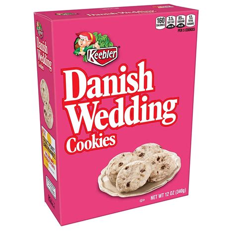 Amazon.com: Keebler Danish wedding Cookies 12 OZ 2 Pack : Grocery
