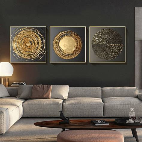 Bilder Wohnzimmer Abstrakt Erdtöne 3