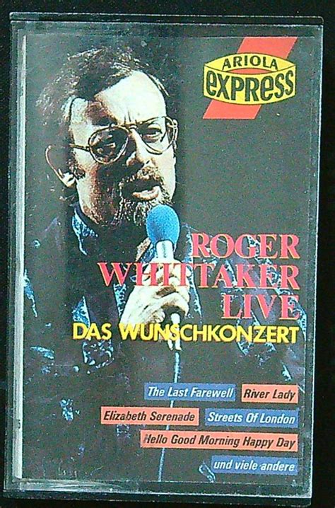 Audiokazeta Roger Whittaker Live Das Wunschkonzert Antikvariát