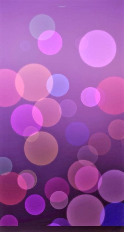 Dots Purple Abstract Iphone Wallpaper Bokeh Wallpaper Colorful