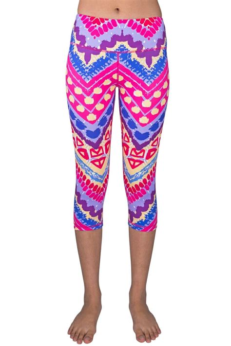 Download Sensational Expression Capri Leggings by Chandra Yoga ...