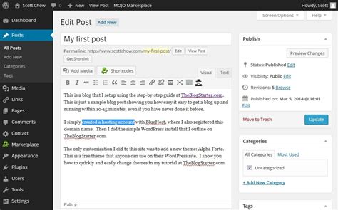 How to Add Links to Your WordPress Blog - The Blog Starter