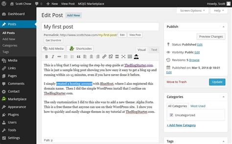 How To Add Links To Your Wordpress Blog The Blog Starter