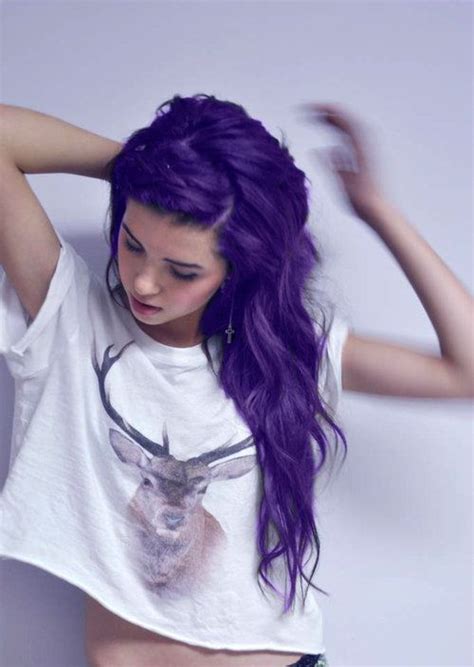 Braids are beloved to all dark skin girls. Purple Hair - StrayHair