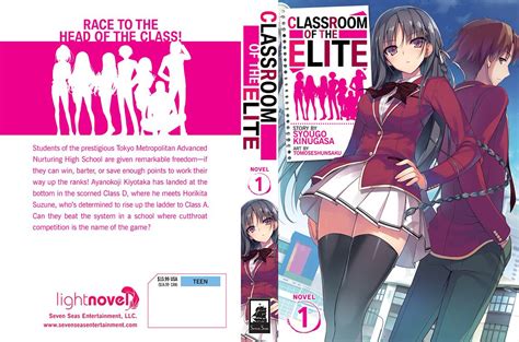 Classroom Of The Elite Light Novel Volume 1 Anime Wallpaper Hd