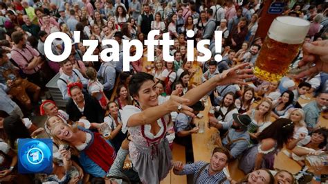 Ozapft Is Münchner Oktoberfest Eröffnet Youtube