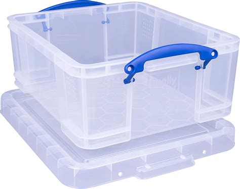 Really Useful Box 18 Litre Cddvd Storage Clear