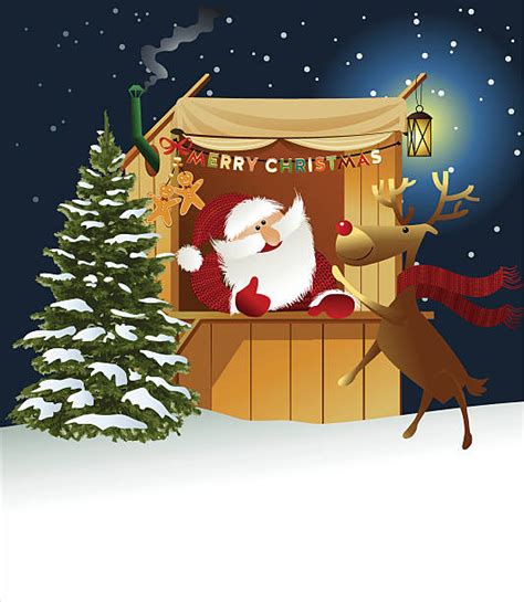 Santas Workshop Background Illustrations Royalty Free Vector Graphics And Clip Art Istock