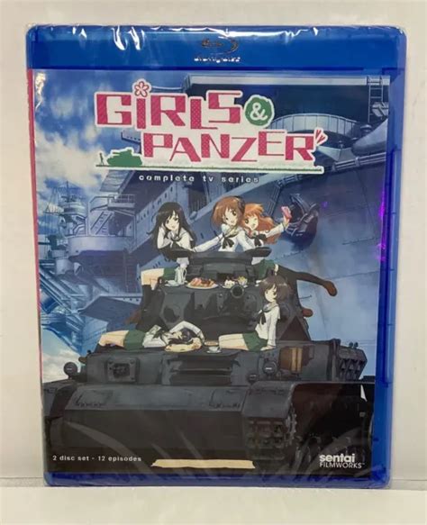 Girls Und Panzer Complete Anime Tv Series Dvd Lot Blu Ray Comedy Slice Of Life Picclick