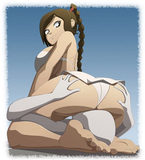Rule 34 1girls Ass Ass Grab Avatar The Last Airbender Barefoot Big Ass Big Breasts Breasts