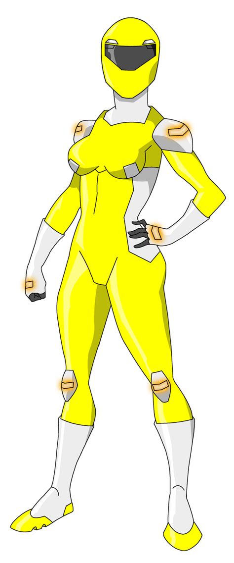 The New Power Ranger Turbo Yellow By Ctszala On Deviantart