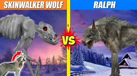 Giant Skinwalker Wolf Vs Ralph Spore Youtube