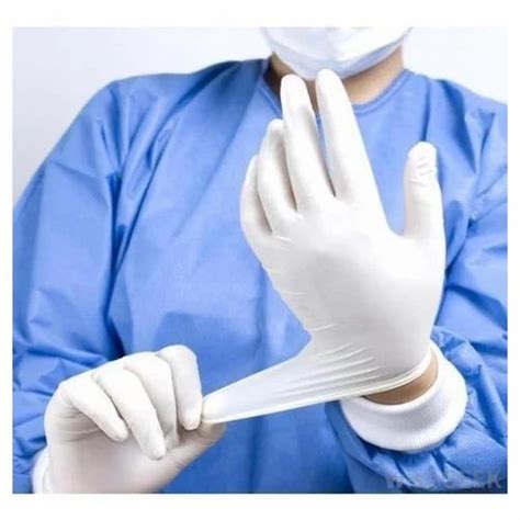 White Sterile Surgical Gloves At Best Price In New Delhi Id 20278975630